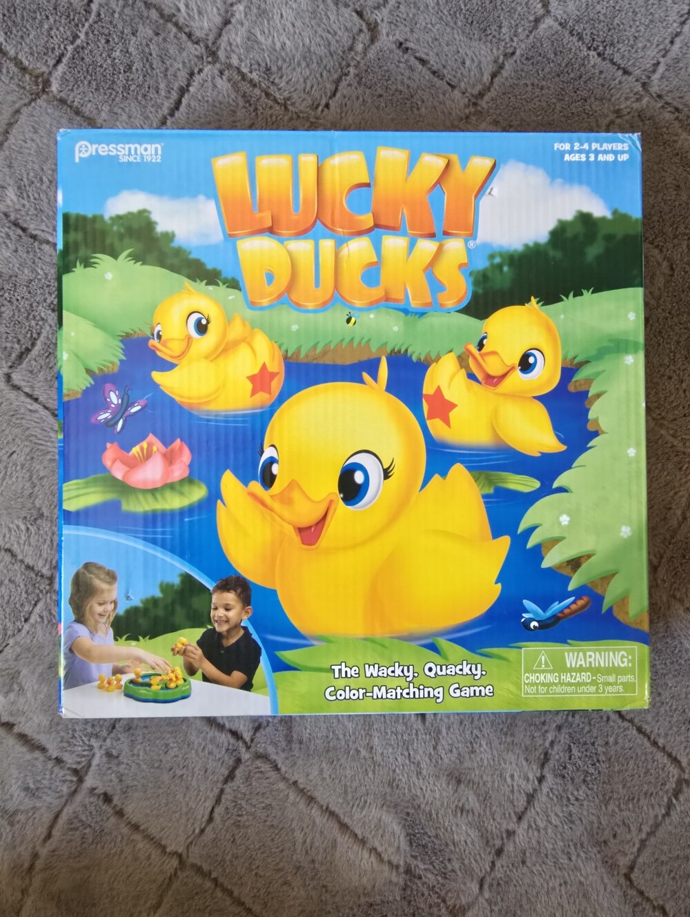 Pressman Games Lucky Ducks - The Memory And Matching Kids Game